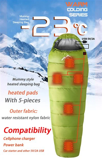 Sleeping Bag Heater for Camping